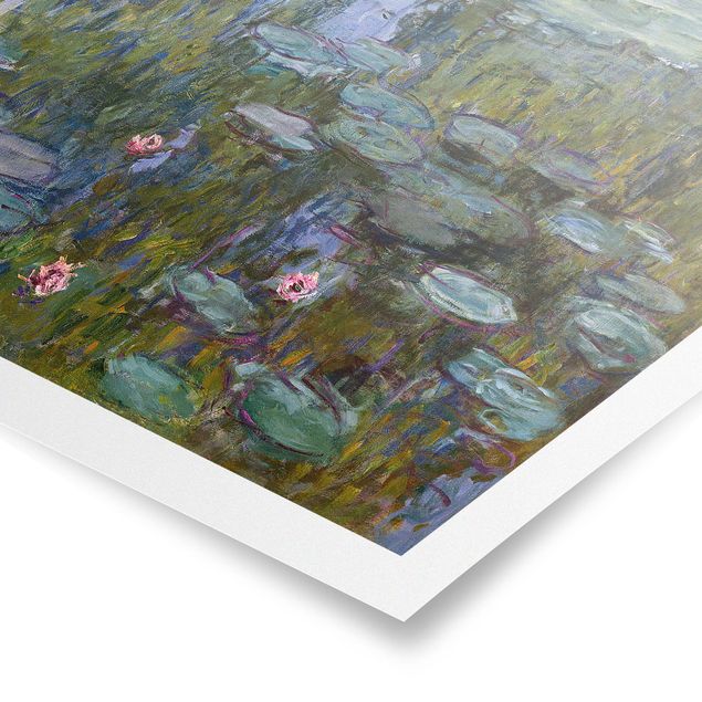 Plakater blomster Claude Monet - Water Lilies (Nympheas)