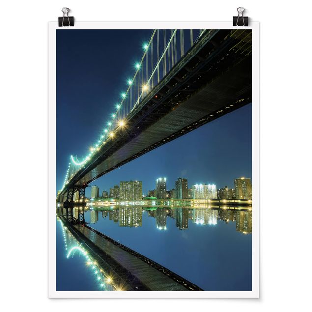 Billeder arkitektur og skyline Abstract Manhattan Bridge