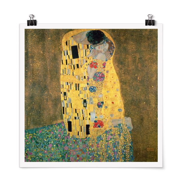 Kunst stilarter Gustav Klimt - The Kiss
