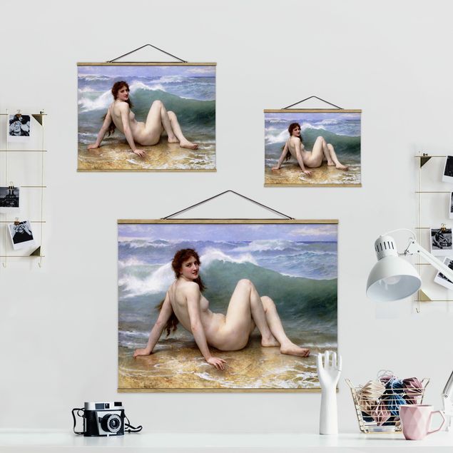 Billeder nøgen og erotik William Adolphe Bouguereau - The Wave