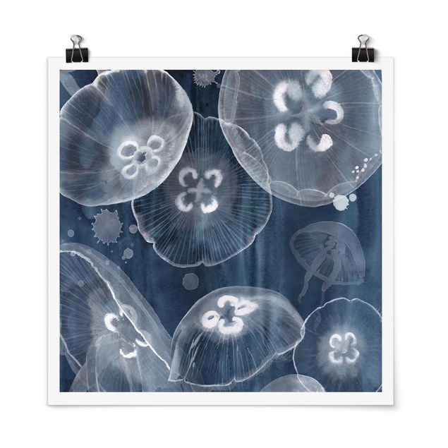 Billeder moderne Moon Jellyfish II