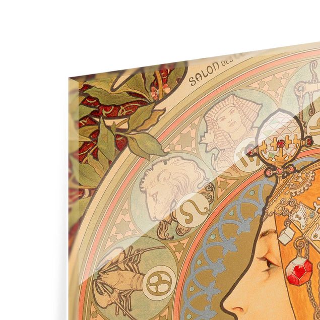 Kunsttryk Alfons Mucha - Zodiac