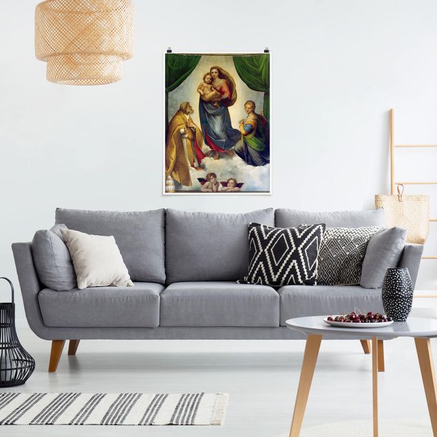 køkken dekorationer Raffael - The Sistine Madonna