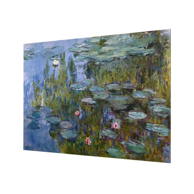 Stænkplader glas Claude Monet - Water Lilies (Nympheas)