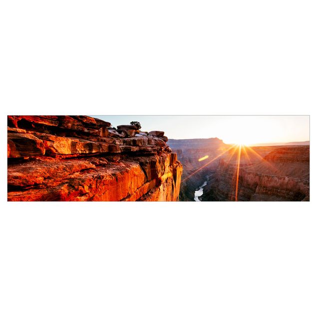 Selvklæbende folier Sun In Grand Canyon