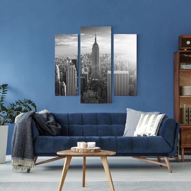 Billeder på lærred New York Manhattan Skyline