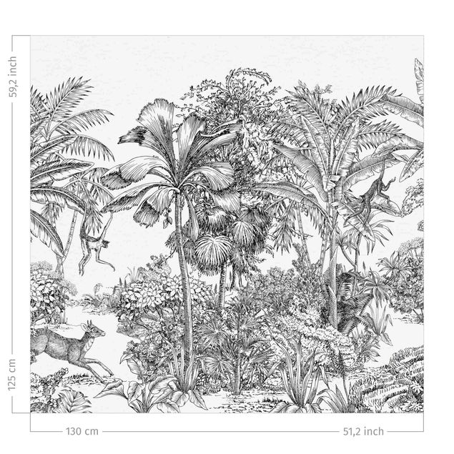 gardiner på mål Detailed Drawing Of Jungle