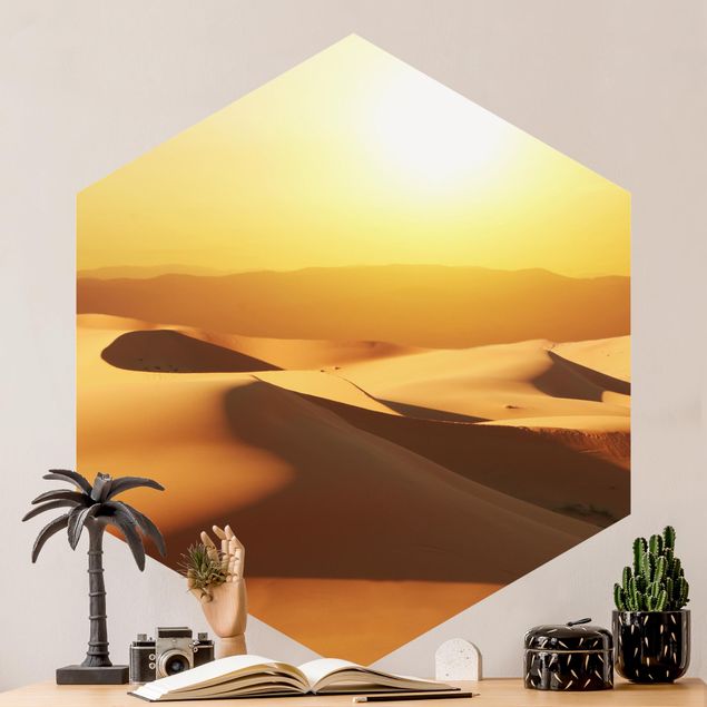 Fototapet klitter The Desert Of Saudi Arabia