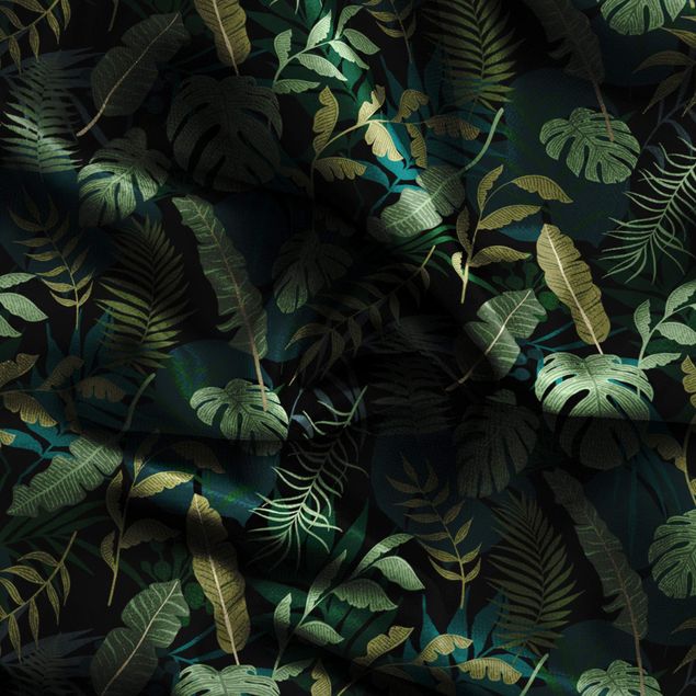 gardiner specialmål Jungle Leaves On Black