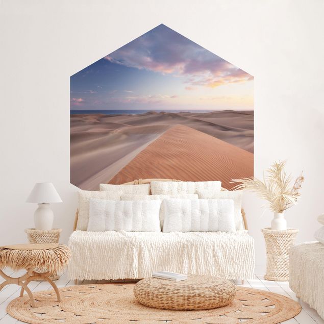Tapet himmel View Of Dunes