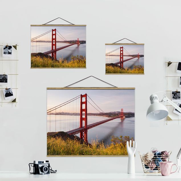 Stofbilleder Golden Gate Bridge In San Francisco