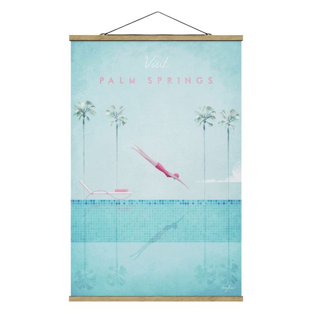 Billeder portræt Travel Poster - Palm Springs