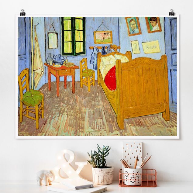 køkken dekorationer Vincent Van Gogh - Bedroom In Arles