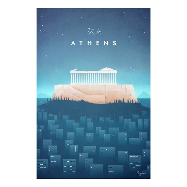 Billeder arkitektur og skyline Travel Poster - Athens