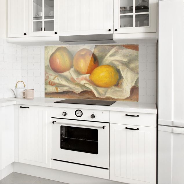 Kunst stilarter impressionisme Auguste Renoir - Apples And Lemon