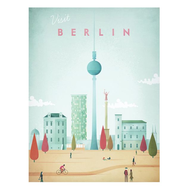 køkken dekorationer Travel Poster - Berlin