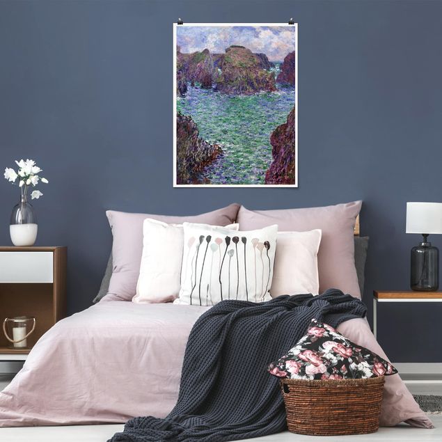 Kunst stilarter impressionisme Claude Monet - Port-Goulphar, Belle-Île