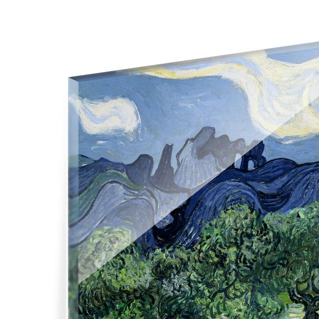 Stænkplader glas Vincent van Gogh - Olive Trees