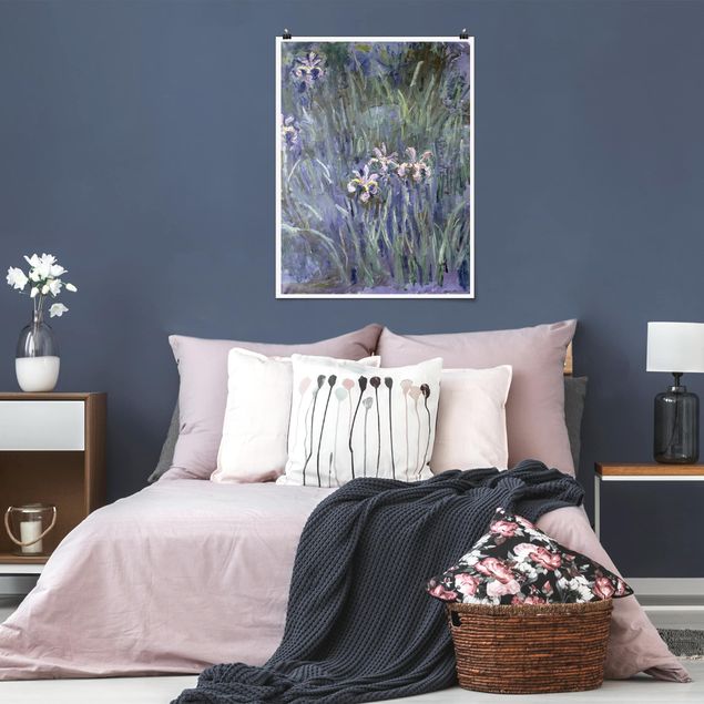 Kunst stilarter impressionisme Claude Monet - Iris