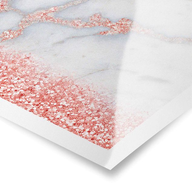 Billeder Uta Naumann Marble Look With Pink Confetti