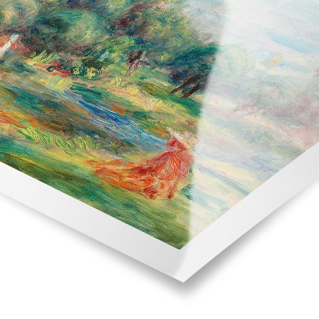 Plakater kunsttryk Auguste Renoir - Landscape At Cagnes