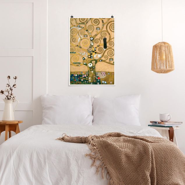 Kunst stilarter Gustav Klimt - The Tree of Life