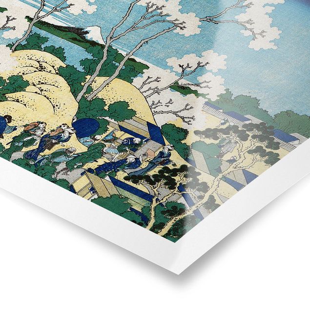 Plakater vintage Katsushika Hokusai - The Fuji Of Gotenyama