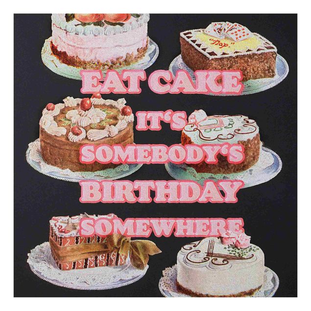 Billeder farvet Eat Cake It's Birthday