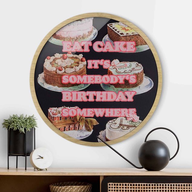 køkken dekorationer Eat Cake It's Birthday