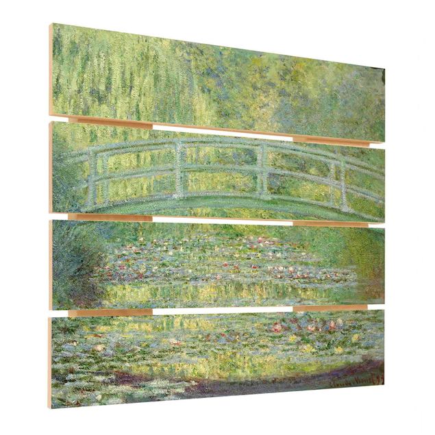 Billeder Claude Monet Claude Monet - Japanese Bridge