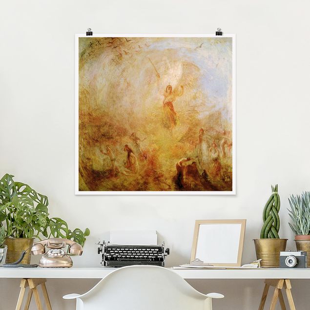 Kunst stilarter romantikken William Turner - The Angel Standing in the Sun