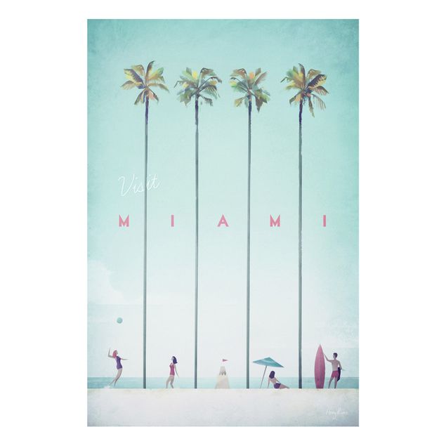 Billeder landskaber Travel Poster - Miami