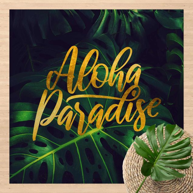 tæppe til terrassen Jungle - Aloha Paradise