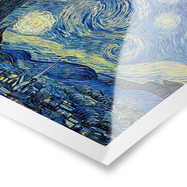 Plakater arkitektur og skyline Vincent Van Gogh - The Starry Night