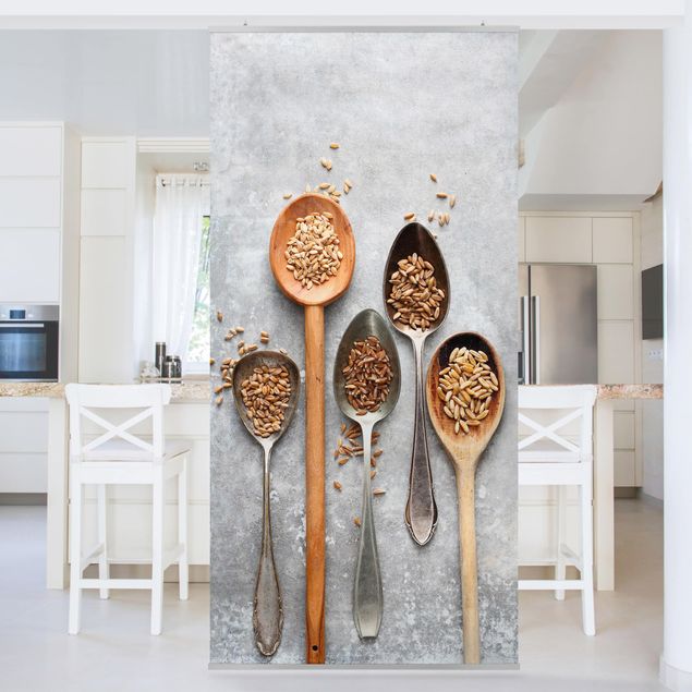 køkken dekorationer Cereal Grains Spoon