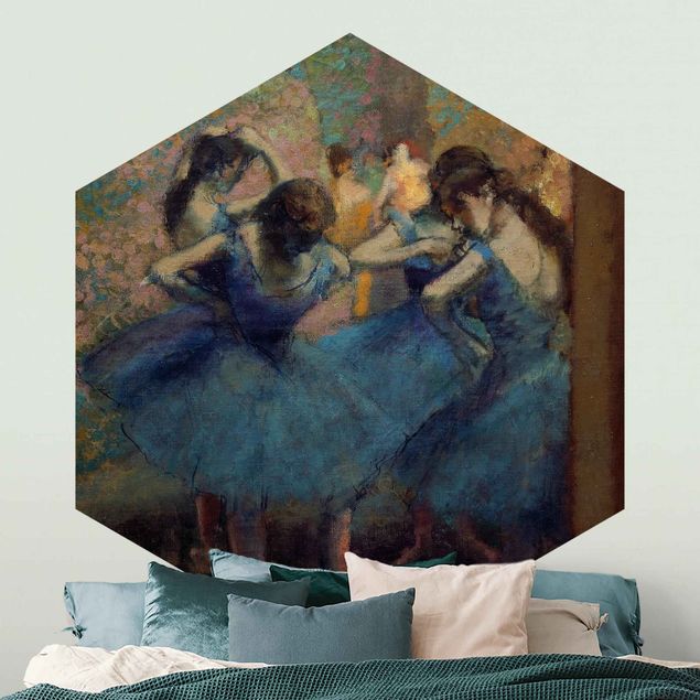 Kunst stilarter impressionisme Edgar Degas - Blue Dancers