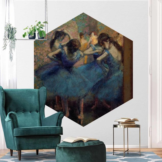 Kunst stilarter Edgar Degas - Blue Dancers
