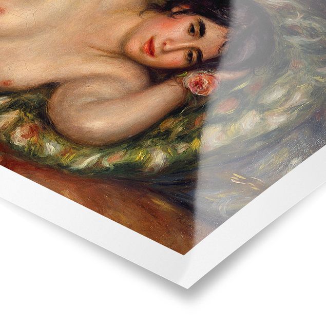 Billeder portræt Auguste Renoir - Lying female Nude (Gabrielle)