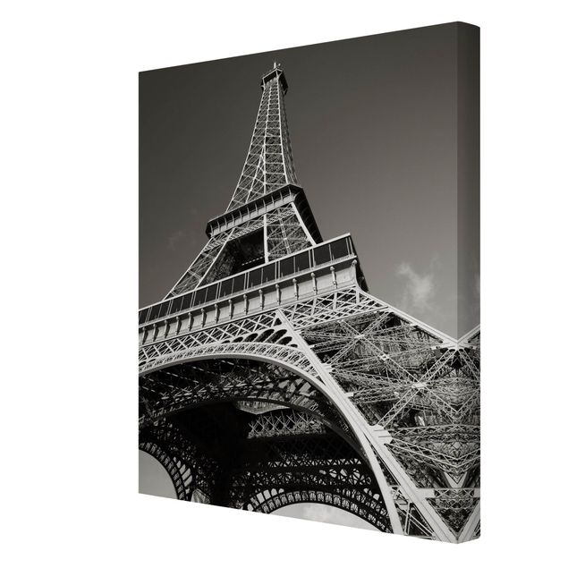 Billeder sort og hvid Eiffel Tower