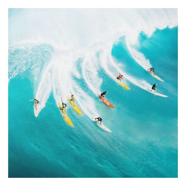 Glasbilleder strande Simply Surfing