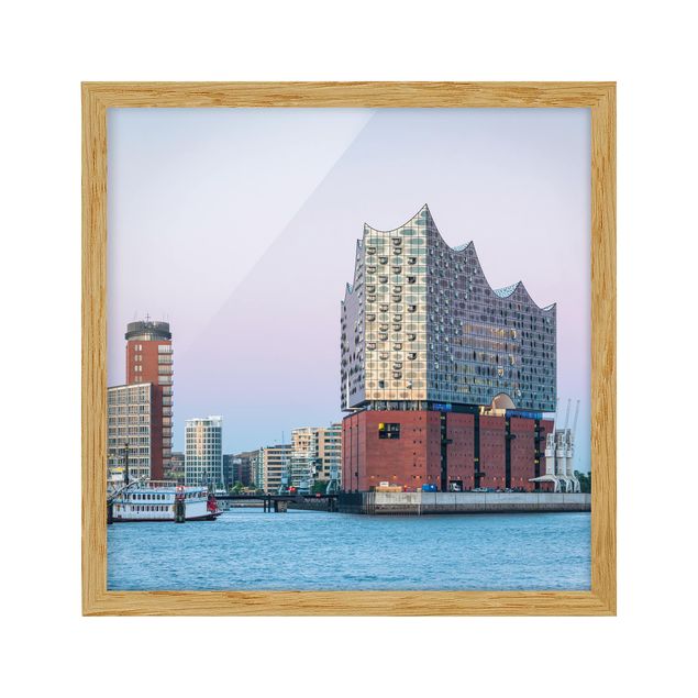 Billeder rød Elbphilharmonie Hamburg