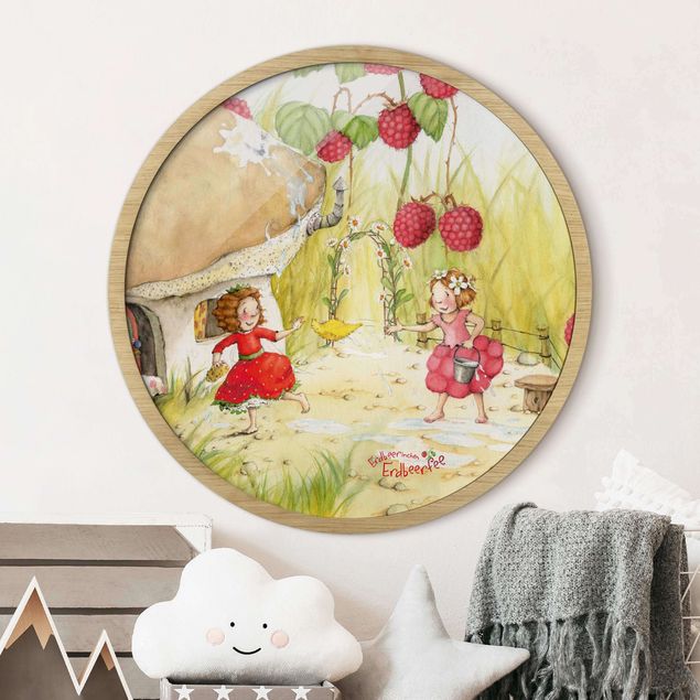 køkken dekorationer Little Strawberry Strawberry Fairy - Beneath The Raspberry Bush