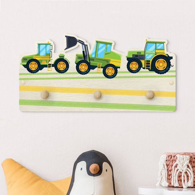 Børneværelse deco Harvester, Tractor And Co