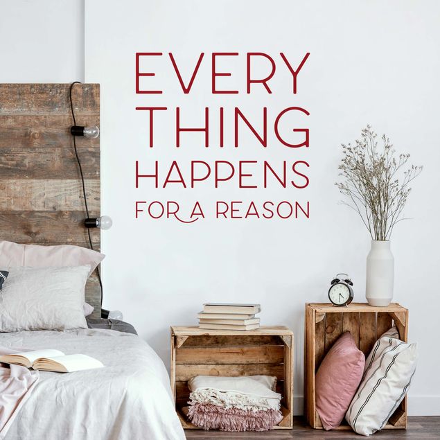 Wallstickers Everything Happens For A Reason
