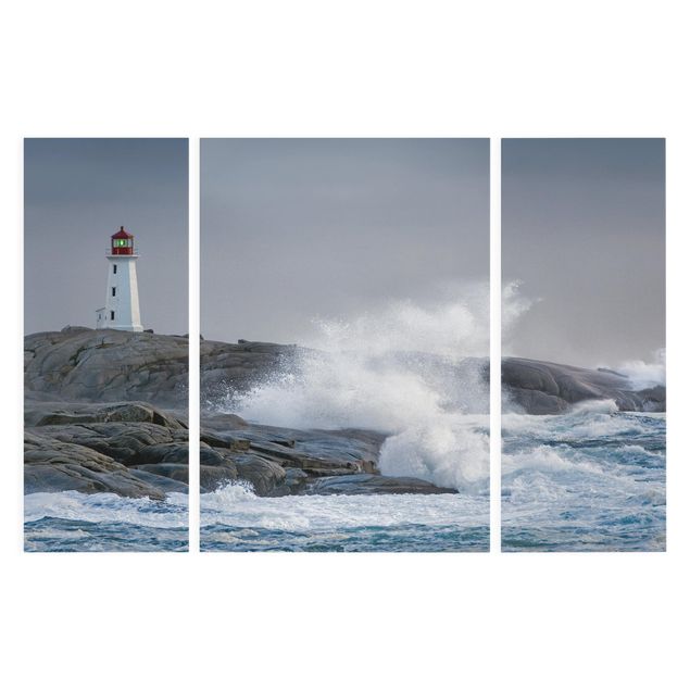 Billeder på lærred landskaber Lighthouse