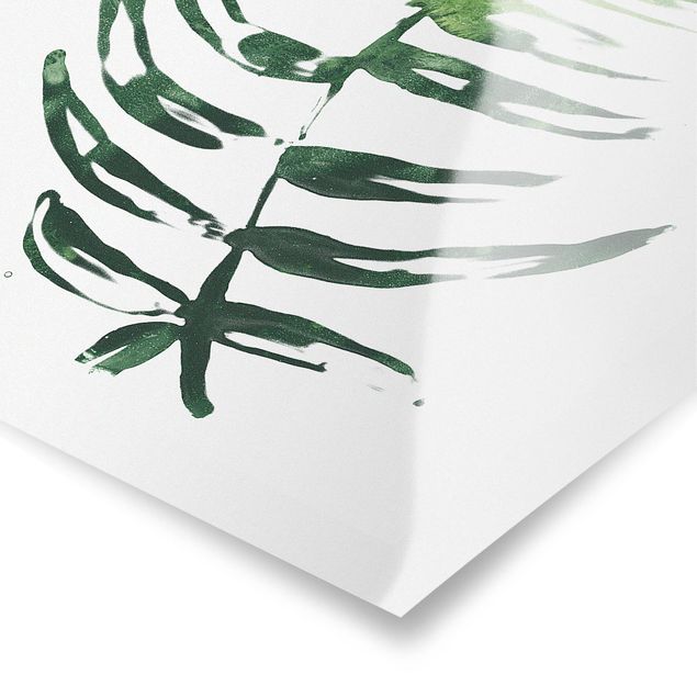 Plakater Tropical Leaves Water Color I