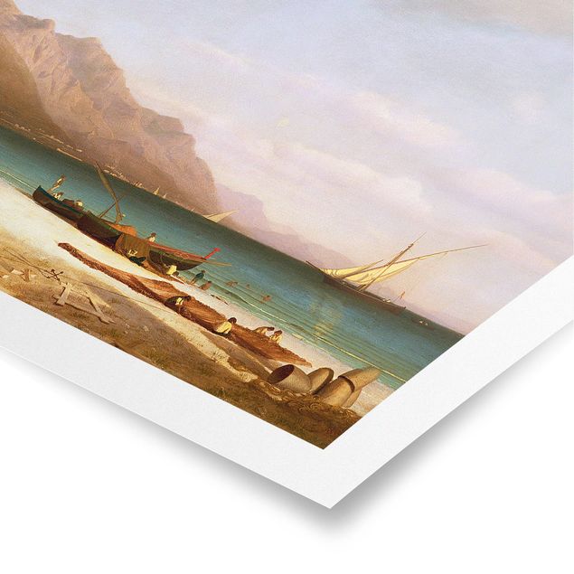 Billeder landskaber Albert Bierstadt - Bay of Salerno