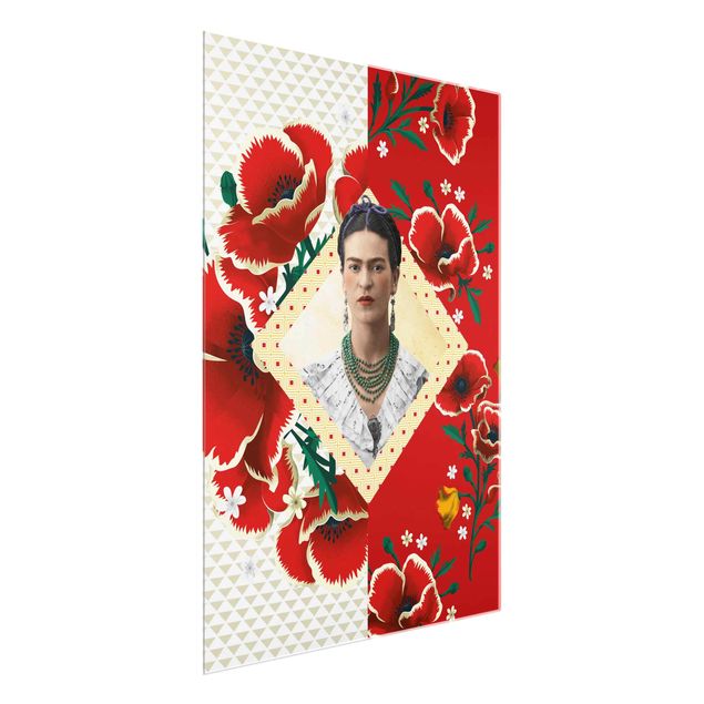 Billeder kunsttryk Frida Kahlo - Poppies