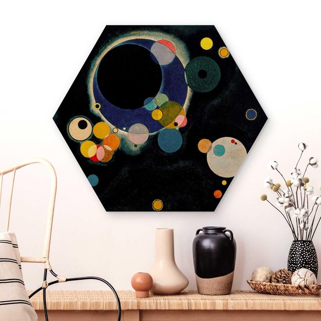 Kunst stilarter ekspressionisme Wassily Kandinsky - Sketch Circles