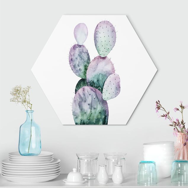 Billeder blomster Cactus In Purple II